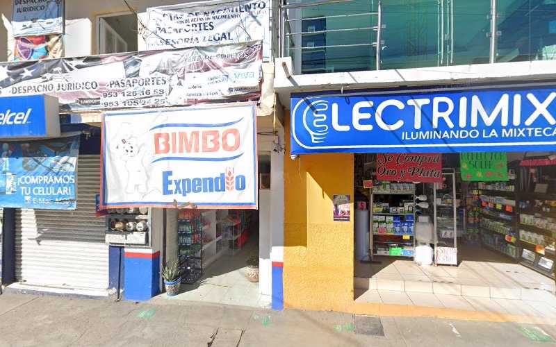 Fotografia tomada fuera de expendio bimbo cuauhtemoc - Panadería en Heroica Cdad. de Huajuapan de León, Oax.