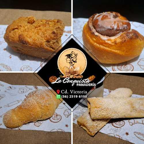 Fotografia tomada fuera de La conquista panaderia - Panadería en Cdad. Victoria, Tamps.