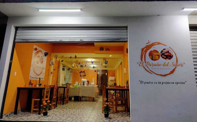 Fotografia tomada fuera de El paraíso del sabor - Tienda de postres en Capulhuac de Mirafuentes, Edomex.